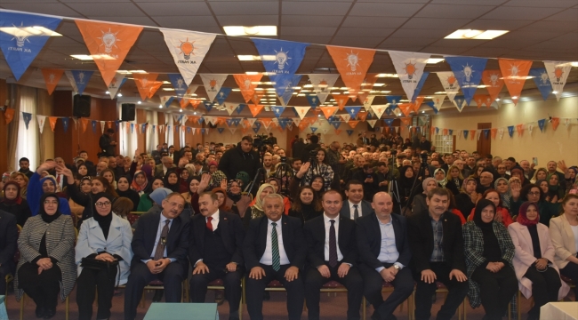 AK Parti Genel Başkan Yardımcısı Özhaseki Afyonkarahisar'da konuştu