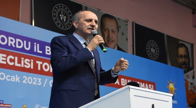 AK Parti Genel Başkanvekili Numan Kurtulmuş, Ordu'da konuştu