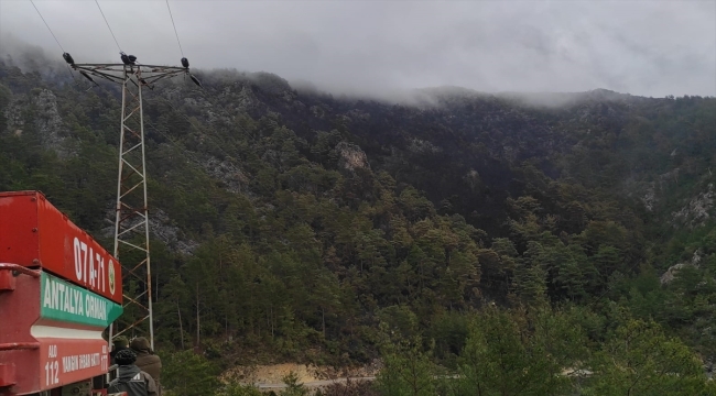 Alanya'daki orman yangını kontrol altına alındı