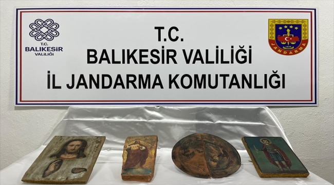 Balıkesir'de tarihi eser operasyonunda 1 kişi yakalandı