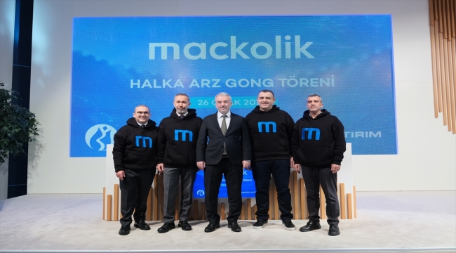 Borsa İstanbul'da gong Mackolik için çaldı