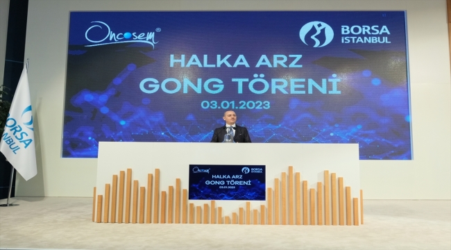 Borsa İstanbul'da gong, Oncosem Onkolojik Sistemler için çaldı