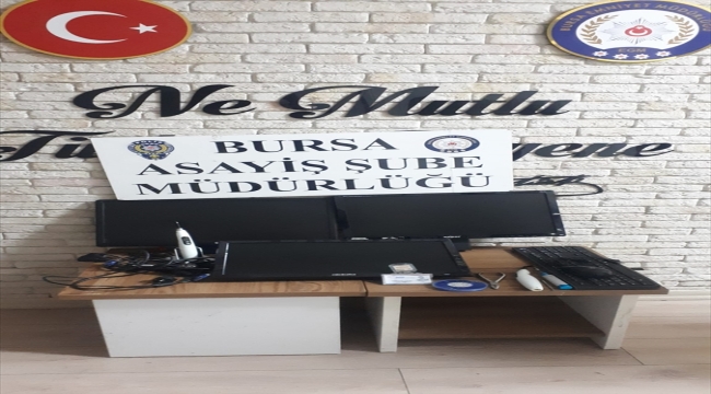 Bursa'da 4 hastaneden bilgisayar hırsızlığının 2 şüphelisi tutuklandı