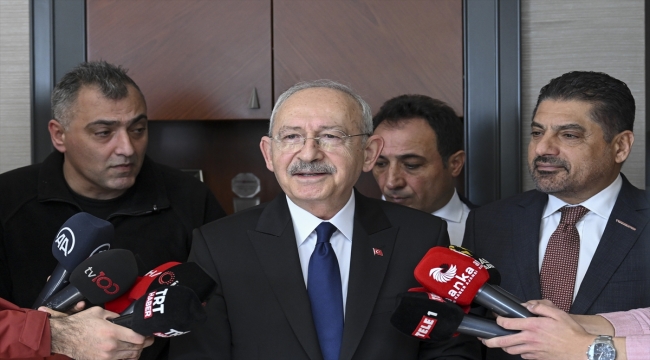 CHP Genel Başkanı Kılıçdaroğlu, gazetecilerin sorularını yanıtladı