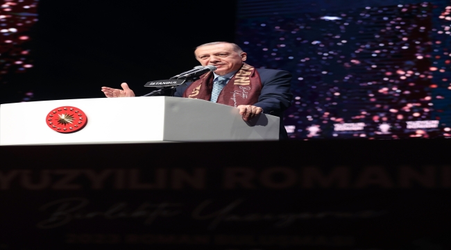 Cumhurbaşkanı Erdoğan "2023 Roman Buluşması-Yüzyılın Romanını Birlikte Yazıyoruz" programında konuştu