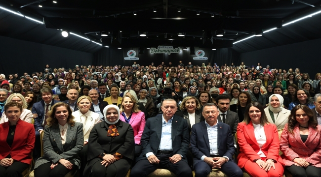 Cumhurbaşkanı Erdoğan, "Kadınlarla Büyük Türkiye Yolunda Programı"nda konuştu