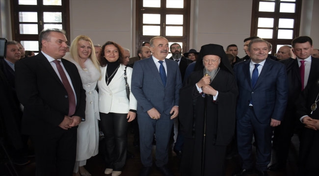 Fener Rum Patriği Bartholomeos Bursa'nın Mudanya ilçesine ziyarette bulundu