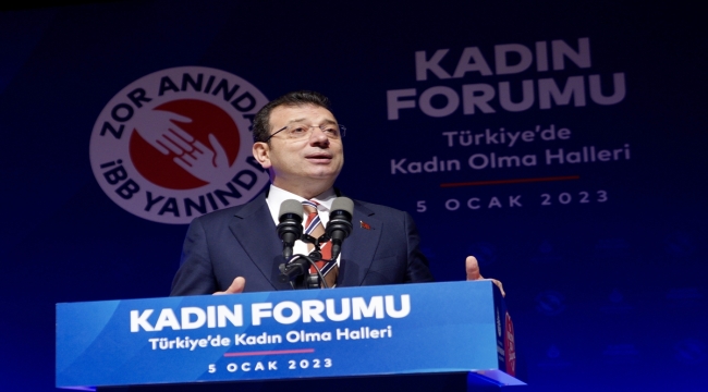 İBB'nin "Kadın Forumu" etkinliği yapıldı