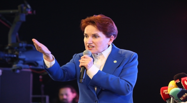 İYİ Parti Genel Başkanı Akşener, partisinin Şanlıurfa 2. Olağan İl Kongresi'nde konuştu