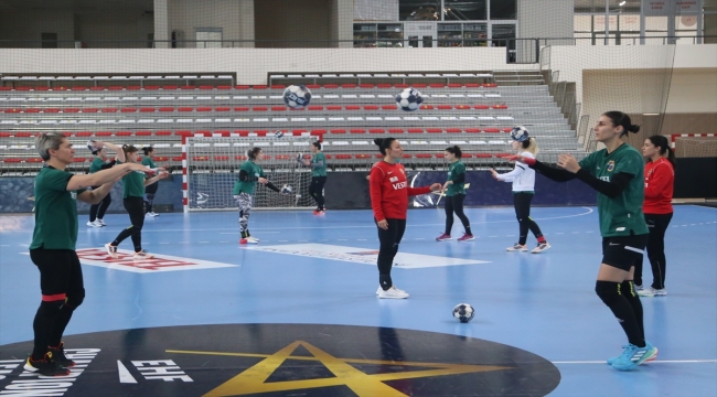 Kastamonu Belediyespor, EHF Kadınlar Şampiyonlar Ligi hazırlıklarını sürdürdü