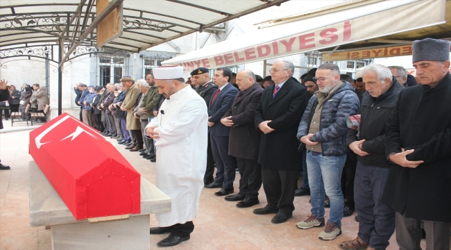 Kıbrıs gazisi Mehmet Veysel Telcioğlu, son yolculuğuna uğurlandı