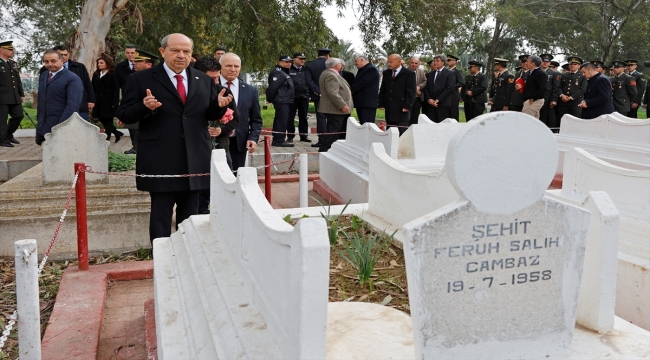 KKTC'de, İngiliz sömürge idaresine karşı verilen mücadelenin şehitleri anıldı