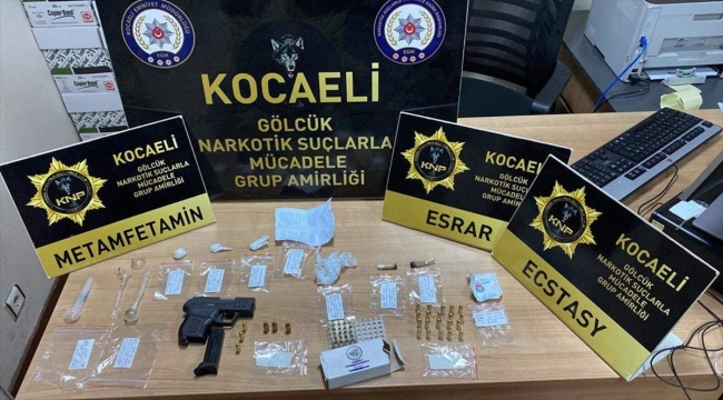 Kocaeli'de uyuşturucu operasyonlarında yakalanan 4 zanlı tutuklandı