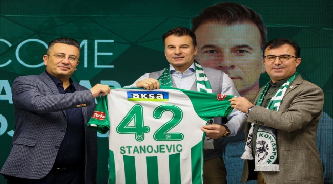 Konyaspor'da teknik direktörlüğe Aleksandar Stanojevic getirildi