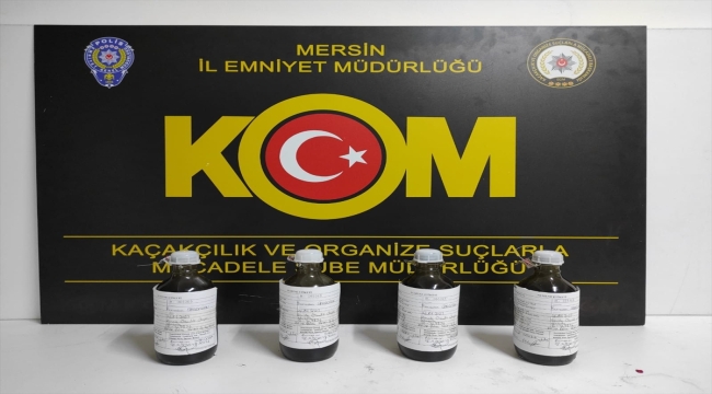 Mersin'de 5 bin 450 litre kaçak karışımlı akaryakıt ele geçirildi