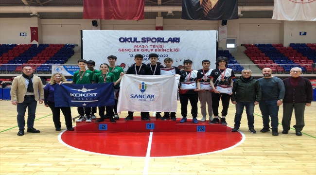 Okul Sporları Masa Tenisi Grup Müsabakaları Karabük'te tamamlandı