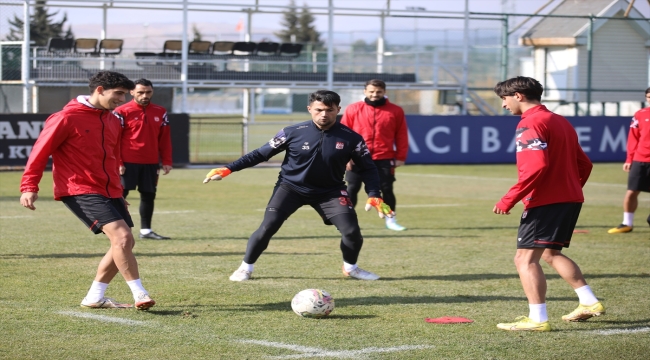 Sivasspor, Gaziantep FK maçının hazırlıklarını tamamladı