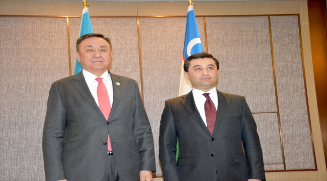 TDT Genel Sekreteri Ömüraliyev, Özbekistan Dışişleri Bakan Vekili Saidov'la görüştü