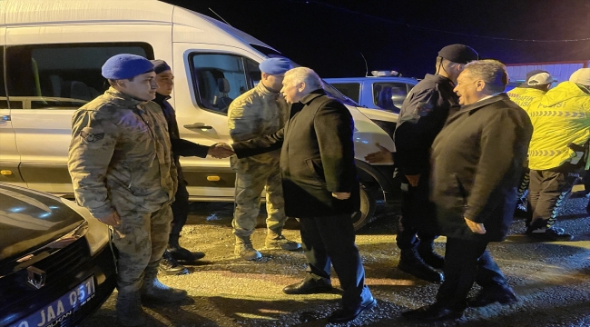 Tekirdağ Valisi Yıldırım görev başındaki personelin yeni yılını kutladı