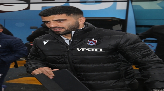 Trabzonspor kafilesi, Antalya'ya gitti