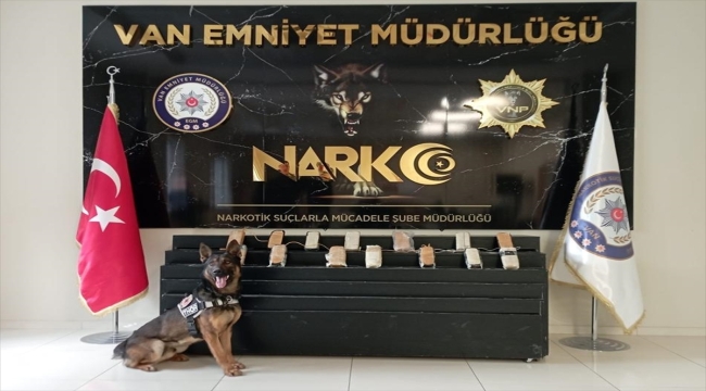 Van'da 7 kilo 500 gram eroin ele geçirildi