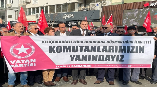 Vatan Partisi İzmir İl Başkanı Cengiz'den Kılıçdaroğlu'a tepki