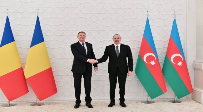 Aliyev ve Iohannis, Romanya'ya ek doğal gaz gönderilmesi hususunda anlaştı