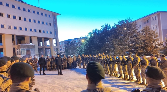 Ardahan'dan deprem bölgesi Hatay'a 61 özel harekat polisi gönderildi