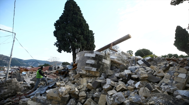 Deprem Hatay'ın tarihini de yıktı