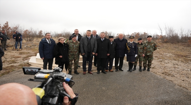 Bosna Hersek'teki uçak kazasında ölen eski Makedon lider anıldı