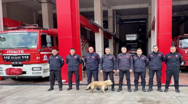 Düzce'den deprem bölgesinde giden itfaiyeciler, kente döndü 