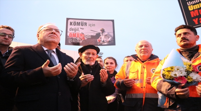 Enkazda kalanlara umut olan Zonguldaklı madencilerin tamamı kente döndü