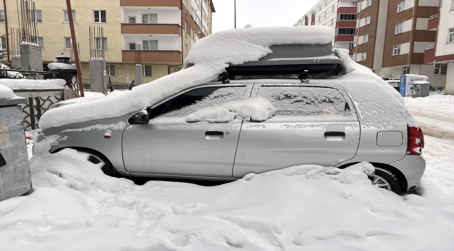 Erzurum, Ardahan ve Kars'ta 17 köy yolu ulaşıma kapandı