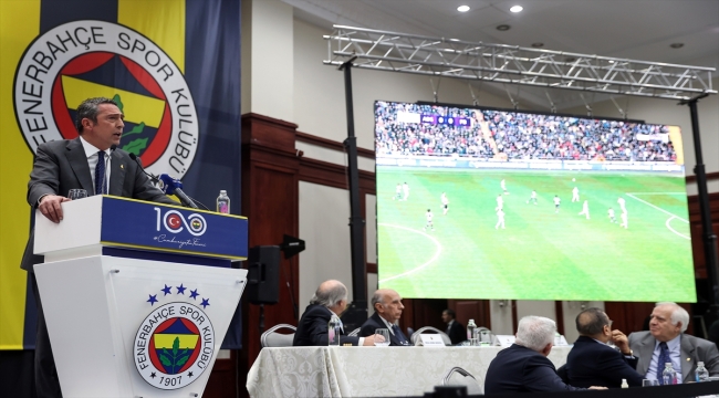 Fenerbahçe Kulübü Yüksek Divan Kurulu Toplantısı