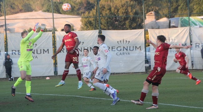 Futbol: Hazırlık maçı