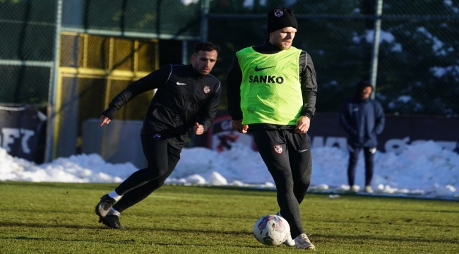 Gaziantep FK, Antalyaspor maçı hazırlıklarına başladı