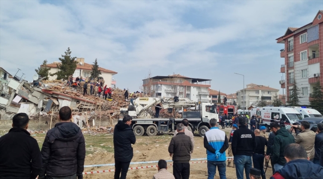 Malatya'da 5,6 büyüklüğünde deprem