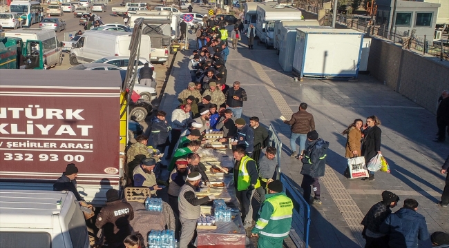 İDDEF'ten Adıyaman'daki depremzedelere yardım eli