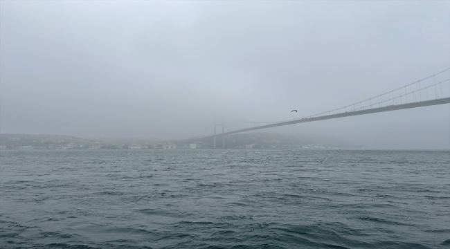 İstanbul'un bazı ilçeleri ile Boğaz'da sis etkili oldu