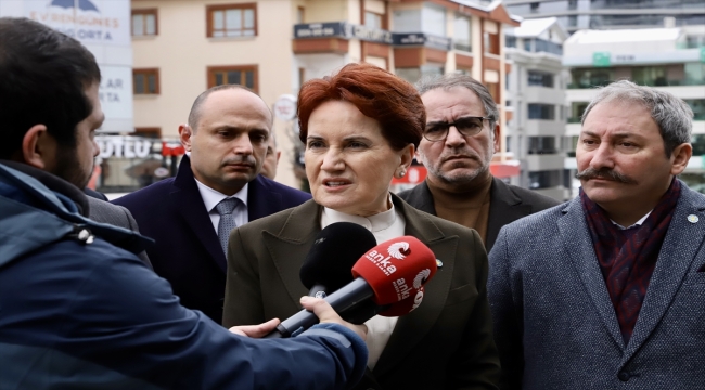 İYİ Parti Genel Başkanı Akşener: "Bugün devletimizin sesini duyma günümüz" 