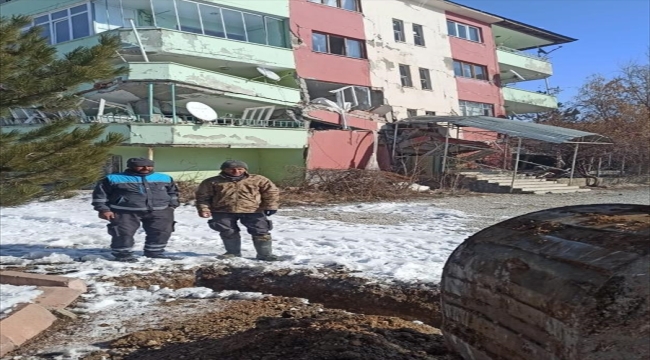 Kahramanmaraş'ın Afşin ilçesinde altyapı çalışmaları başladı 