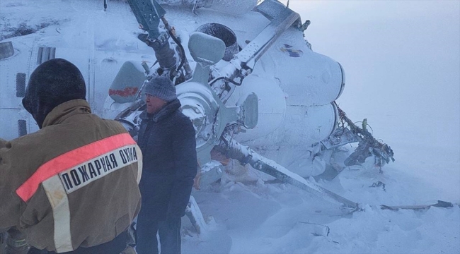 Kazakistan'da helikopterin sert iniş yapması sonucu 4 kişi öldü