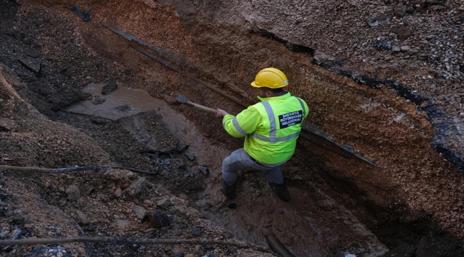 Sakarya Büyükşehir Belediyesi, Pazarcık'ta 75 mahallenin altyapısını yeniliyor