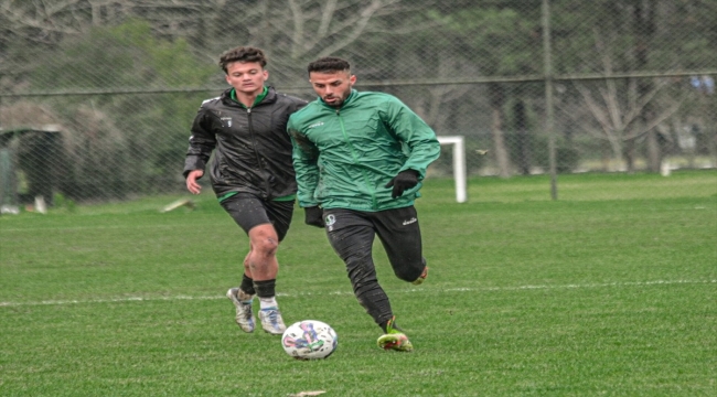 Sakaryaspor, Ankara Keçiörengücü maçının hazırlıklarını sürdürdü