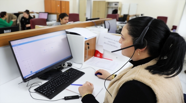 Samsun'da "Depremzede İletişim Hattı"na 15 günde 5 bin başvuru yapıldı