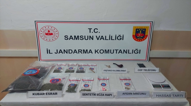 Samsun'da uyuşturucu operasyonunda 3 zanlı yakalandı