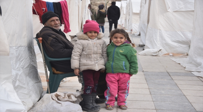 Şanlıurfa'da depremzedeler AFAD çadırlarında kalıyor