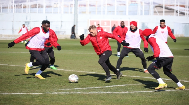 Sivasspor, Beşiktaş maçının hazırlıklarını tamamladı