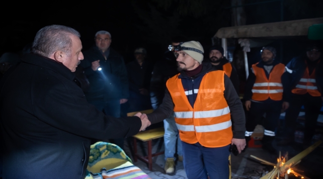 TBMM Başkanı Şentop, Hatay'da incelemelerde bulundu