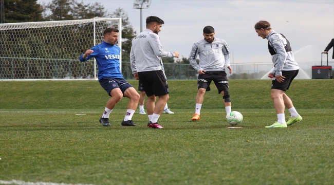 Trabzonspor, Basel maçının hazırlıklarını sürdürdü 